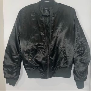 Forever 21 Bomber Jacket (forest green)